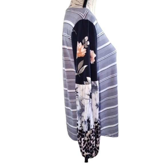 B1G1 Iddy Striped Boat Neck Top - Picture 2 of 6